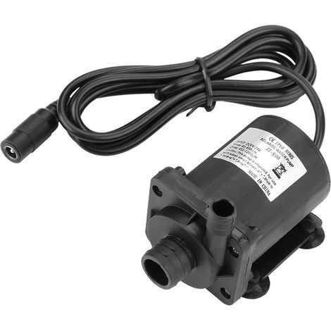Pompe à eau sans balais DC 24V pour chauffe-eau solaire, résistante de -40°C à 100°C (1/5)