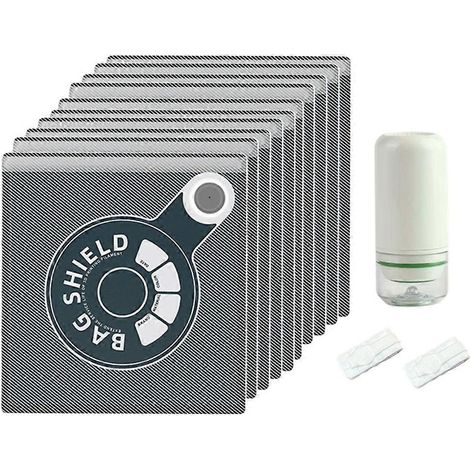 Extra große Filament-Vakuumbeutel mit automatischer Pumpe für feuchtigkeitsbeständige 3D-Filamentlagerung, 20 Stück, geeignet für PLA, ABS und PETG (1/5)