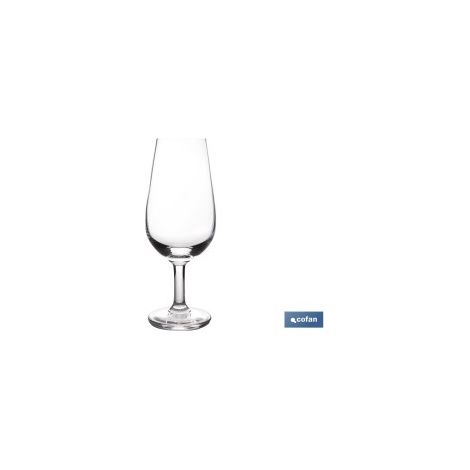COFAN pack  copa catavinos   6 unidades 17 cl 15 cm , Pack de 6 copas de cata especiales para realizar catas de vino. Este tipo de copa es muy utilizado para la presentación y degu (1/4)