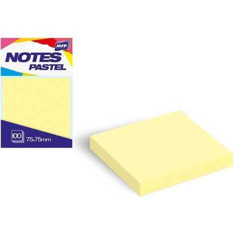 Notas adhesivas de 7,5 x 7,5 cm, 100 000 unidades