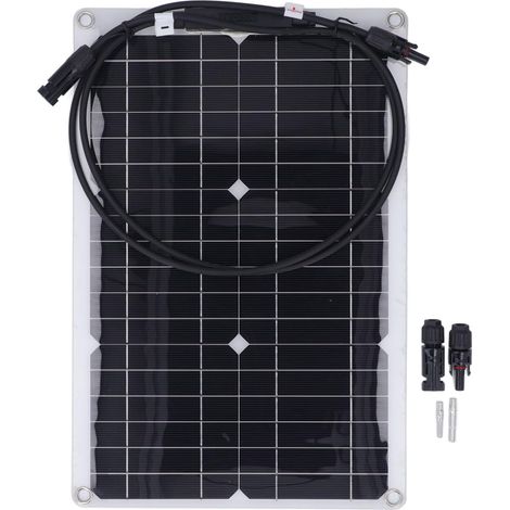 Panneau solaire flexible 20W 18V pour camping-car hors réseau (1/5)