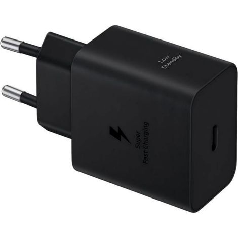 Chargeur Ultra Rapide 45W - Pour smartphones Samsung Galaxy A/S/Z - Noir (Câble non inclus) (1/5)