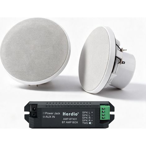 Amplificateur bluetooth pour enceinte ou haut-parleurs encastrés (1/5)
