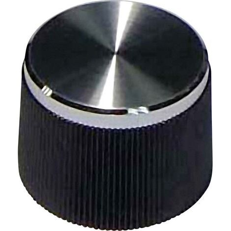 Bouton rotatif noir (Ø x H) 21 mm x 15 mm 21/6 1 pcs. (1/3)