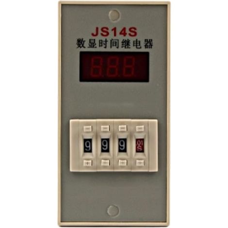 Minuterie numérique programmable JS14S (220 V/380 V CA) avec (1/5)
