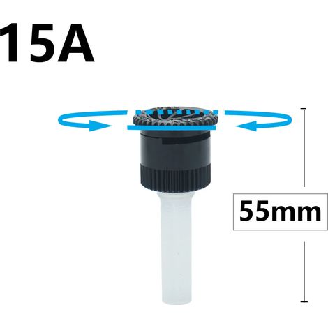 (15A) Buses de rechange pour arroseurs de jardin escamotables, orientables de 0 à 360°, pour parcs, fermes, pelouses et cultures. (1/5)
