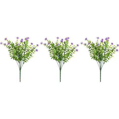 Bouquet di fiori artificiali per esterni – decorazioni per casa, giardino e matrimoni – accessori – M-3