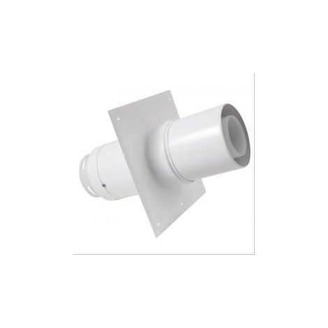 Plaque de plafond TEN Econext + tuyau 15cm Ø80mm