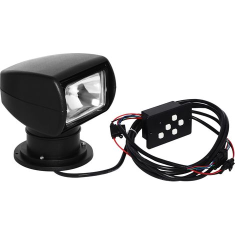 Marine-projektor, 12 V, 100 W, Suchscheinwerfer Für Boot, Projektor, Ferngesteuert, Halogenlampe, Autoprojektor, Wasserdicht, Für Boot