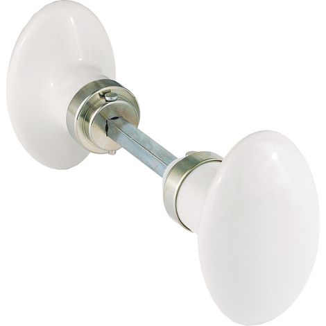 Bouton double ovale carré de 7 mm finition laiton MERIGOUS V324211100G