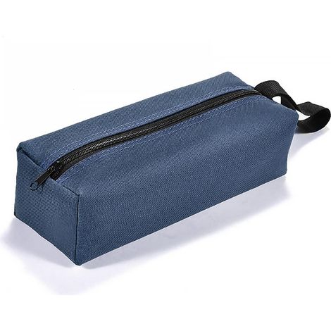 CCYKXA Kleine Werkzeugtasche, kleine multifunktionale Werkzeugtasche, robuste Werkzeugtasche, tragbare Werkzeugorganizer für Elektriker und Schreiner (Blau)