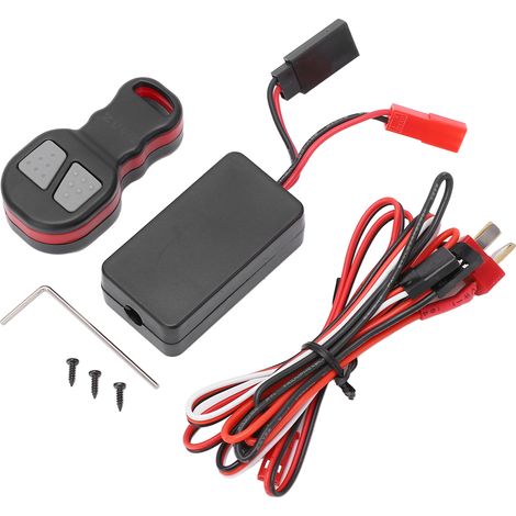 Télécommande Pour Treuil Rc - Récepteur Sans Fil 2,4 Ghz - Compatible Avec Treuils Pour Voitures Télécommandées Crawler - Lot De 1 (1/5)