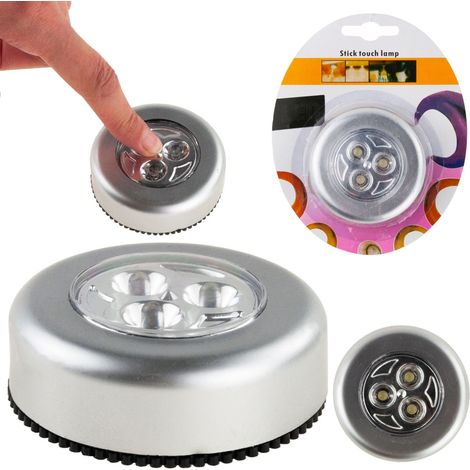 LP10 3 LED SELBSTKLEBENDE BATTERIEBETRIEBENE LAMPE