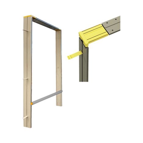 Controtelaio universale in pvc per porte 10.5 cm - H 217 cm
