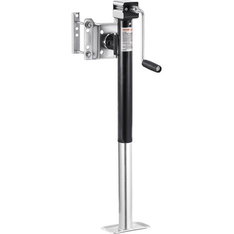 Cric de remorque pivotant 2268 kg, robuste avec levée de 36,3 cm, idéal pour camping-car, chevaux, utilitaires et yachts. (1/5)