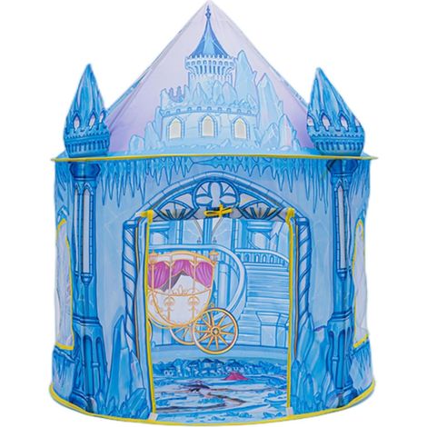 Pop Up Play Tent for Kids, Ice Castle Blue Tent for Girls and Boys (1/5)