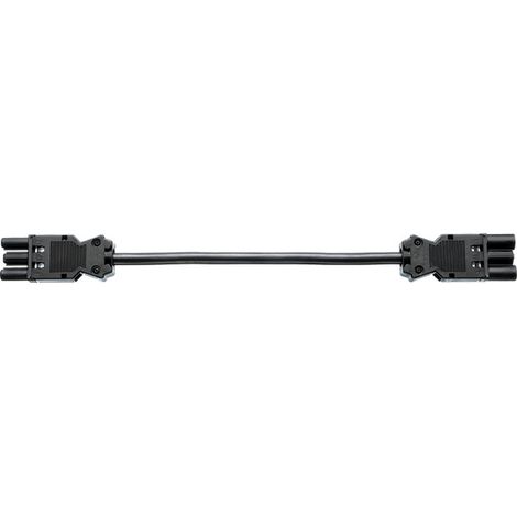BACHMANN Verlängerung H05VV-F 3G1,5mm² L:0,3m sw GST18, 375.050