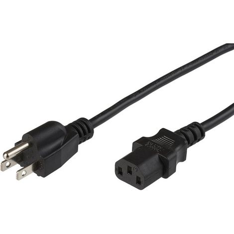MicroConnect-Stromkabel US-Typ B-C13 3 m