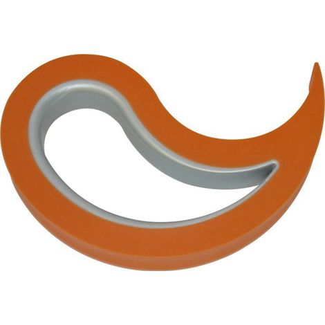 FERMAPORTA UNIVERSALE IN GOMMA STOPPY - ARANCIO