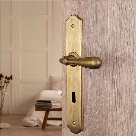 Lot de 4 poignées de porte coulissante rondes encastrées pour tiroirs - Noir (avec vis)