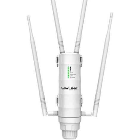 WAVLINK AC1200 Point d'accès sans Fil extérieur avec Couverture Longue portée répéteur WiFi Double Bande 2.4 + 5G avec PoE, Port Ethernet Gigabit