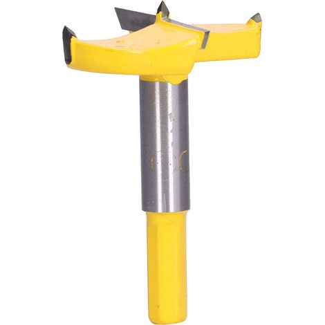 Mèche Forstner en carbure 53mm pour percer charnières et bois - Ouvre-trou de précision pour menuiserie (1/5)