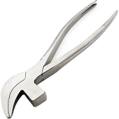 Pince à bec en acier inoxydable, outil de réparation avec retrait de clous pour la fabrication de chaussures, bricolage et technologie du cuir p202411261086 (1/4)