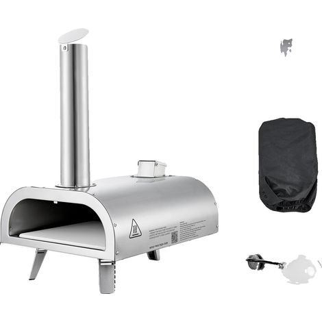 Four à pizza, utilisation extérieure, thermomètre intégré, 12inch (1/2)