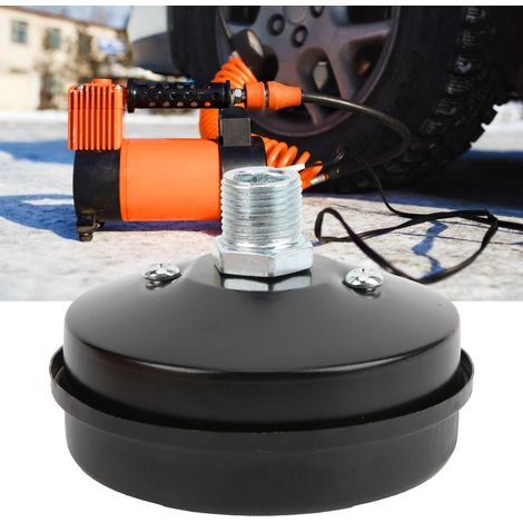 Silencieux plat G3/8 en fonte de 16,2 mm, accessoire pour petit compresseur d'air à entraînement direct lubrifié à l'huile (1/5)