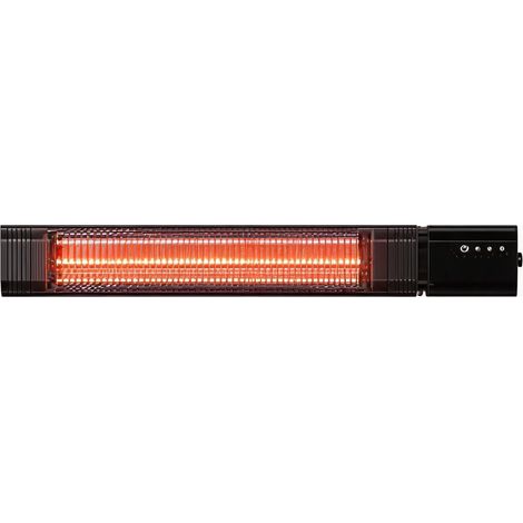 Chauffage infrarouge d'extérieur (murale) - Tube chauffant en fibre de carbone 2 500 W (1/2)