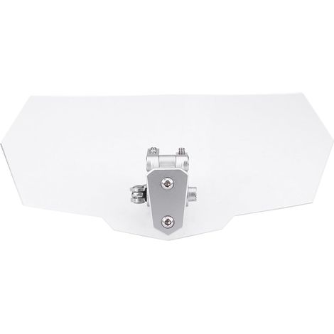 Pare-brise Réglable Universel pour Moto, Déflecteur de Vent Haute Résistance, Pare-brise à Surface Anodisée Haute Résistance, Idéal pour (1/5)
