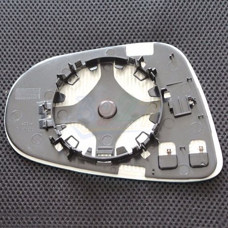 Passend für VW Golf 6 Rückspiegelglas New Touran New Collar Yu New Bora Originalglas weiß links (1/5)