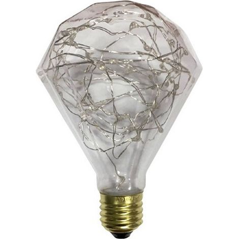 Bombilla LED E27 Guirnalda Prisma (1.5W) (1/3)