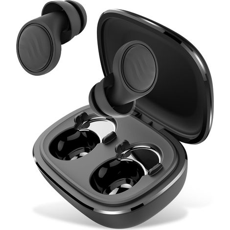 Boule Quies, tapones para los oídos reutilizables con cancelación de ruido para dormir, con 7 pares de puntas de silicona, ideales para estudiar, concentrarse, viajar y asistir a conciertos. (1/5)