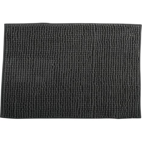 Tappetino da Bagno Modello Chenille CM.40 x 60 Grigio Idroweb