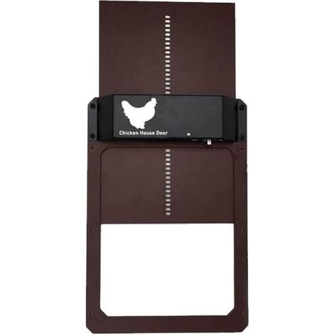 Ouvre-porte automatique avec capteur de lumière, contrôle de la minuterie, poulailler entièrement automatique, résistant aux a[13]-Ywey (1/5)