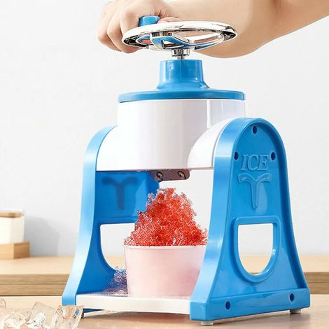 Broyeur à glace manuel en acier inoxydable, brise-glace pour glaçons, machine à glace pilée rapide, accessoire de concassage de glace pour cuisine et bar (1/5)