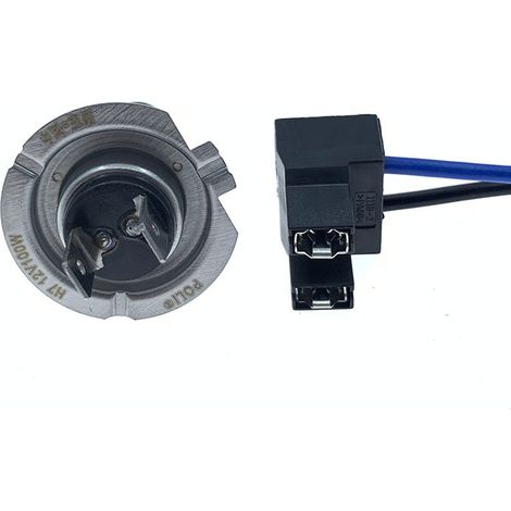 Douille de phare automobile en bakélite céramique H1H3H4H7H8H11, connecteur de clignotant stop, culot d'ampoule, support de lampe (1/5)