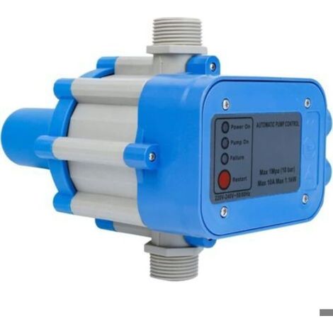 Pressostat Pompe Eau Interrupteur de Pression 220V, 10 bar Contrôleur de Pression de Pompe à eau de Contrôle (1/5)