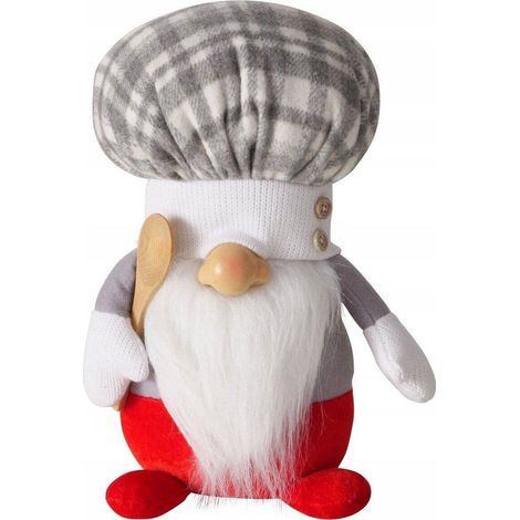 Boltze-home COOKY statuetta in tessuto multicolore 28 cm