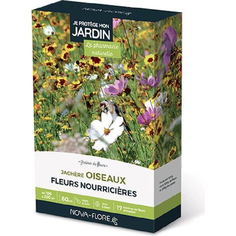 Prairies fleuries : j'attire les oiseaux 100 à 200 m2 jachères