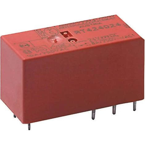 RelÉ 24vdc 2ctos Dpdt 8a/250vac Cto.impreso Te Rt424024 Rt424024