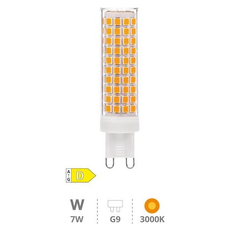 Bombilla LED G9 7W 3000K
