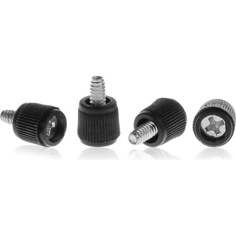 Tornillos sin herramientas Akyga AK-CA-20 para fuentes de alimentación y cajas ATX, 4 unidades, acero