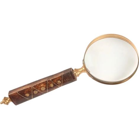 Loupe Reno doré cuivre 23x8x8cm