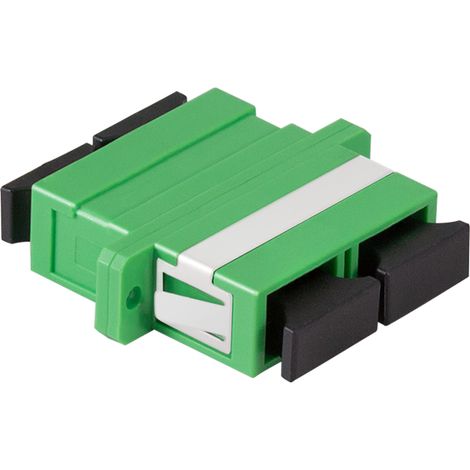 LogiLink FA01SC6 adaptador de fibra óptica SC 12 pieza(s) Verde (1/3)