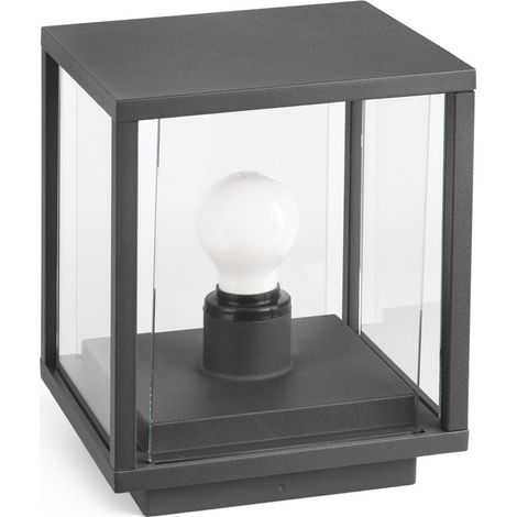 Nala Sopra Muro Grigio Scuro 1Xe27 15W Marca Faro (1/2)