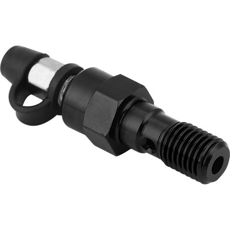 Pompe de frein universelle pour roues avant et arrière de moto, monotube haut de gamme, filetage 1.0 (vendue à l'unité) (noire) (1/5)