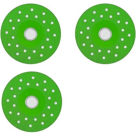 Disque à découper le verre pour meuleuse d'angle, lame diamantée en céramique de 10 cm, coupe-verre et carrelage ultra-fin, C (1/5)
