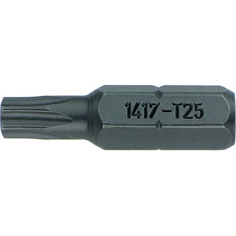 Stahlwille Bit-Schraubendrehereinsatz TX T 45 Außen-6kant C 8mm L.35mm